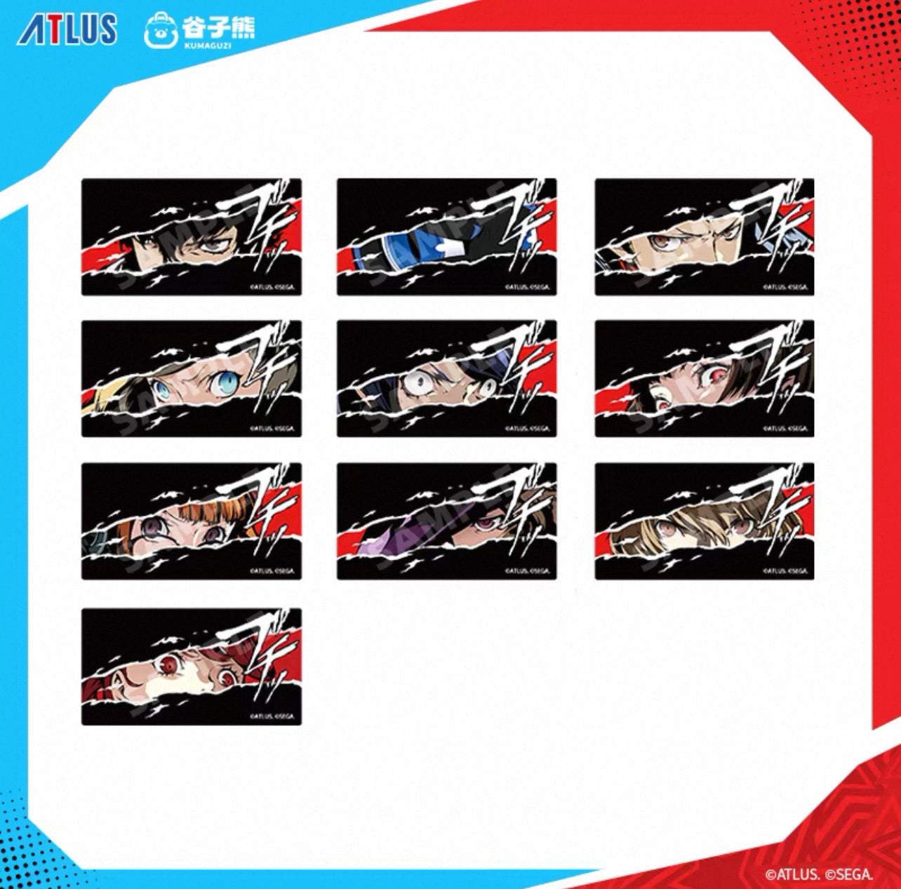 [PRE-ORDER] Persona 5 Royal x KUMAGUZI Acrylic Pin