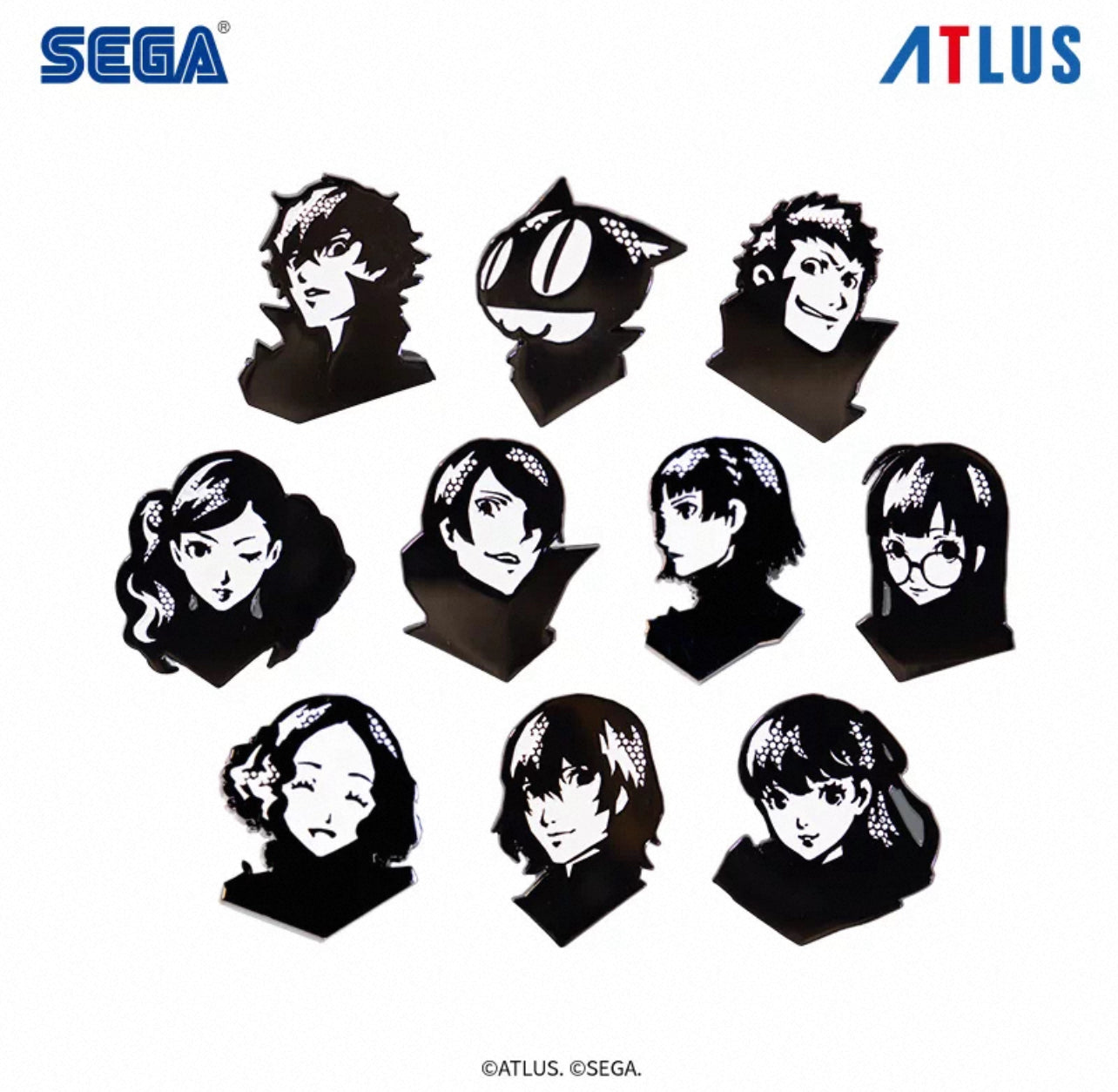 [PRE-ORDER] Persona 5 Royal x SEGA STORE Metal Pins