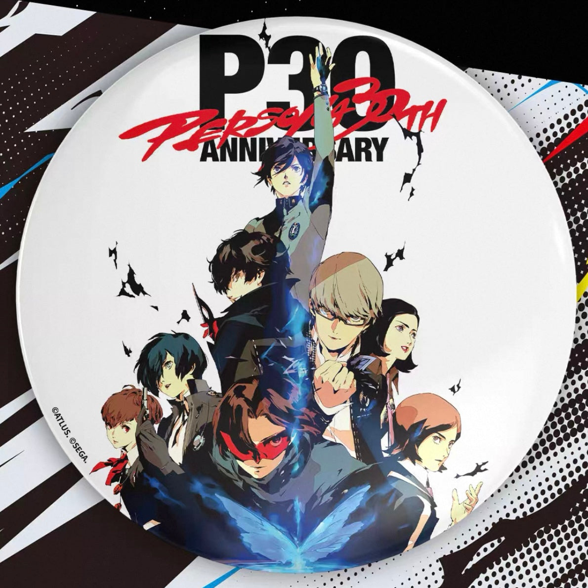 [PRE-ORDER] Persona 30th Anniversary Big Can Badge