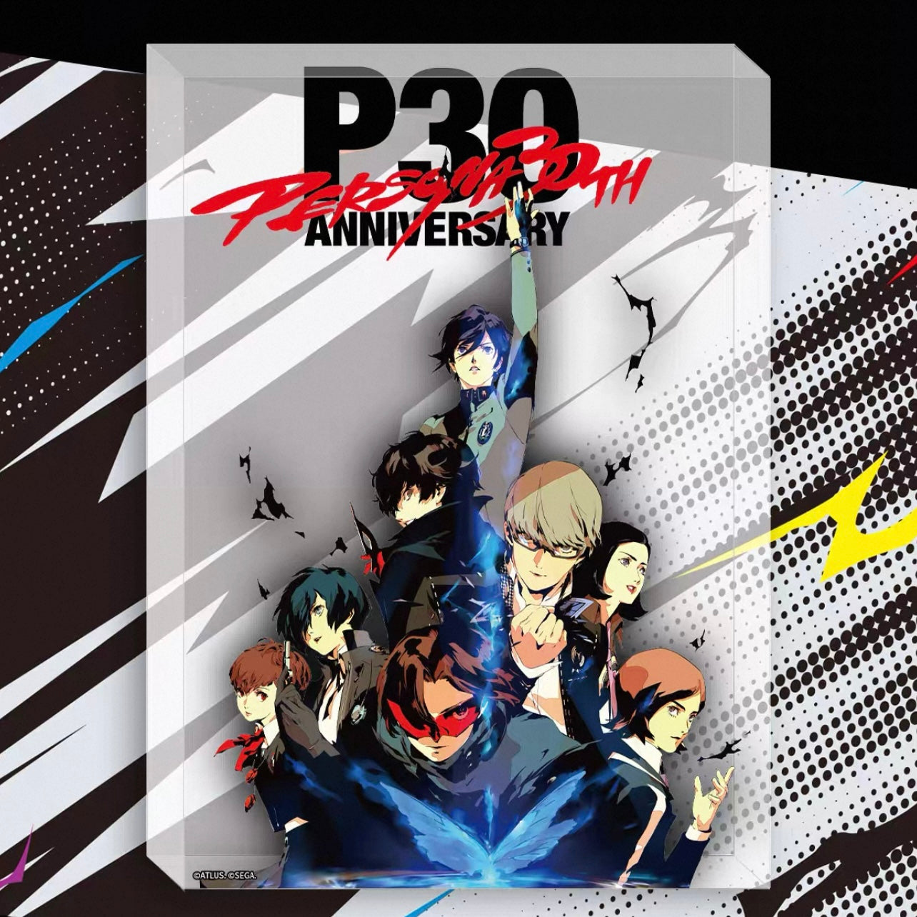 [PRE-ORDER] Persona 30th Anniversary Acrylic Block Display