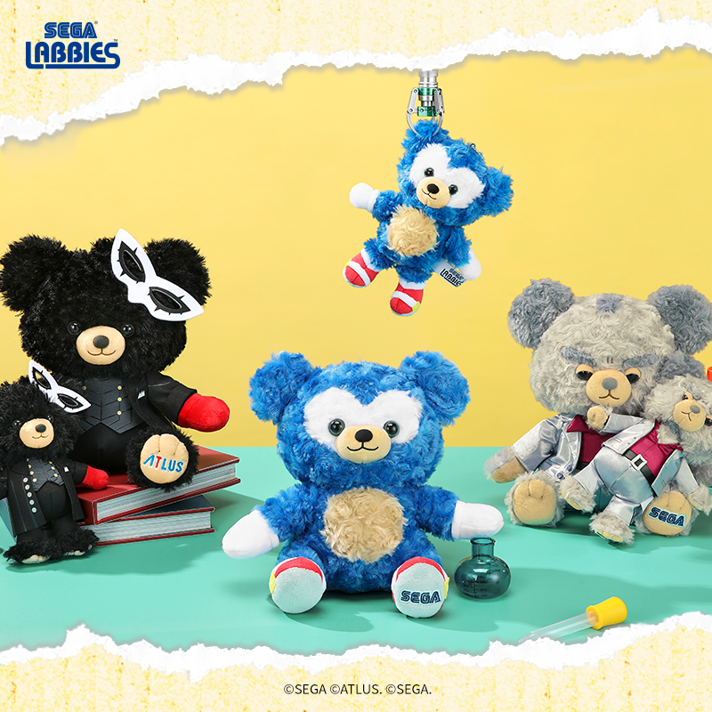 [PRE-ORDER] Sega Labbies Bear Plushies Vol. 1