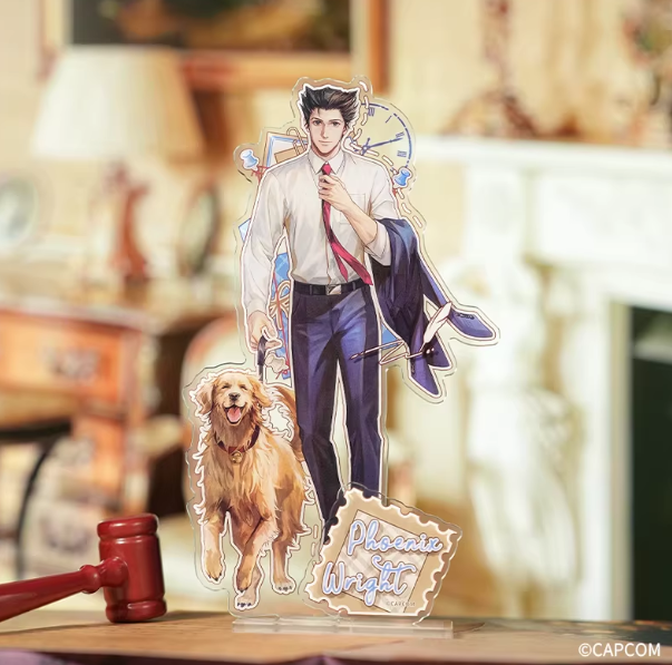 [PRE-ORDER] Ace Attorney x KUMAGUZI Acrylic Stand