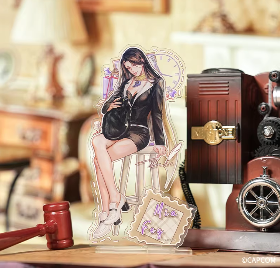 [PRE-ORDER] Ace Attorney x KUMAGUZI Acrylic Stand