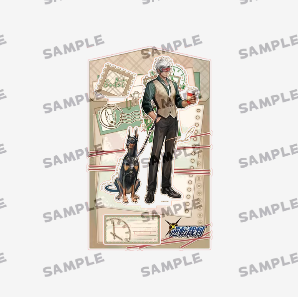 [PRE-ORDER] Ace Attorney x KUMAGUZI Acrylic Stand