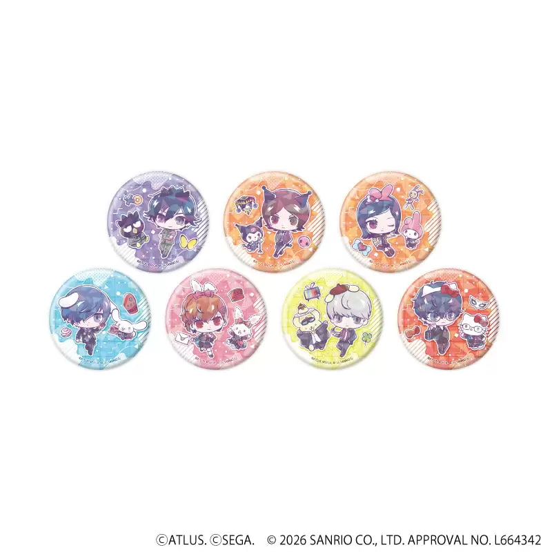 [PRE-ORDER] Persona 30th Anniversary x Sanrio Collaboration Can Badge Pin