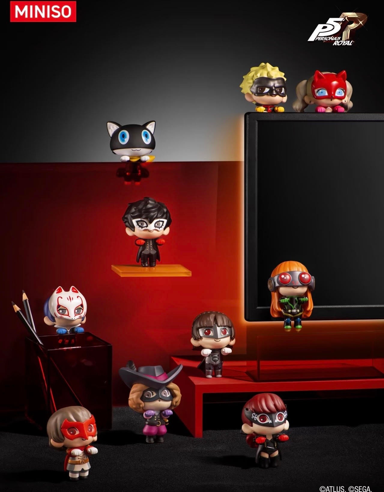[PRE-ORDER] Persona 5 x Miniso Mini Figures